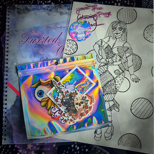 Twisted Whimsy Colouring Book