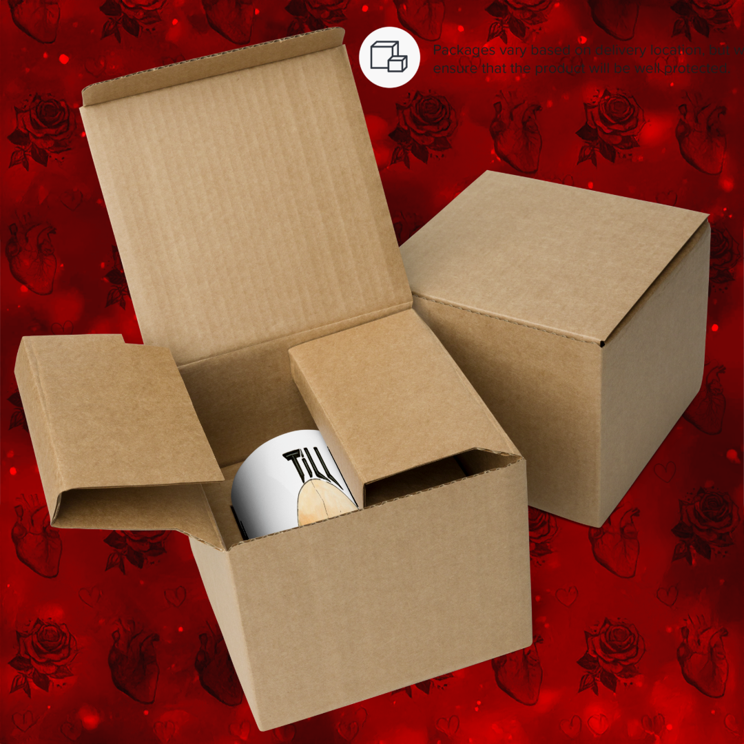 Till death White glossy mug