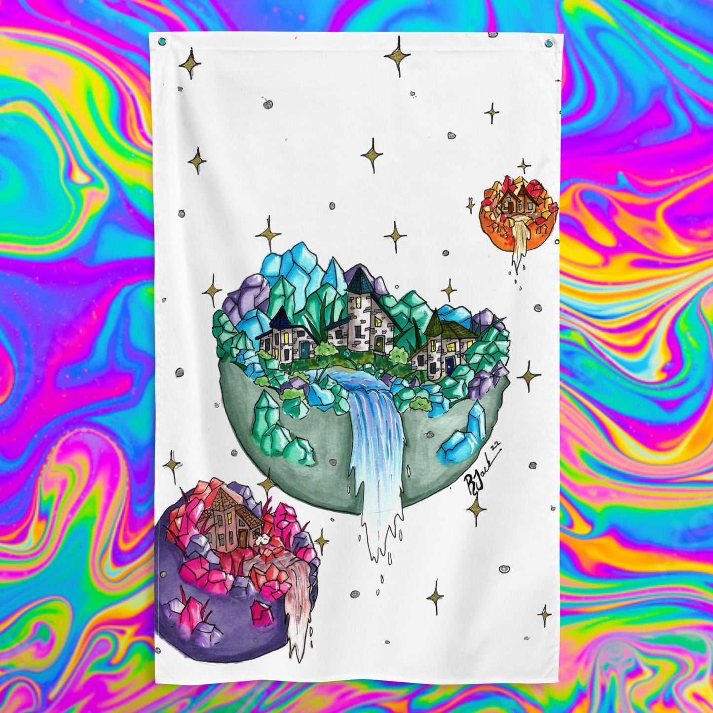 A world of our own Fabric print
