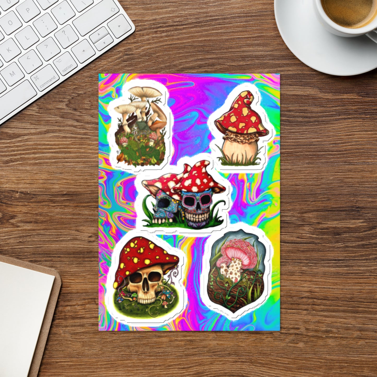 mushroom Sticker sheet