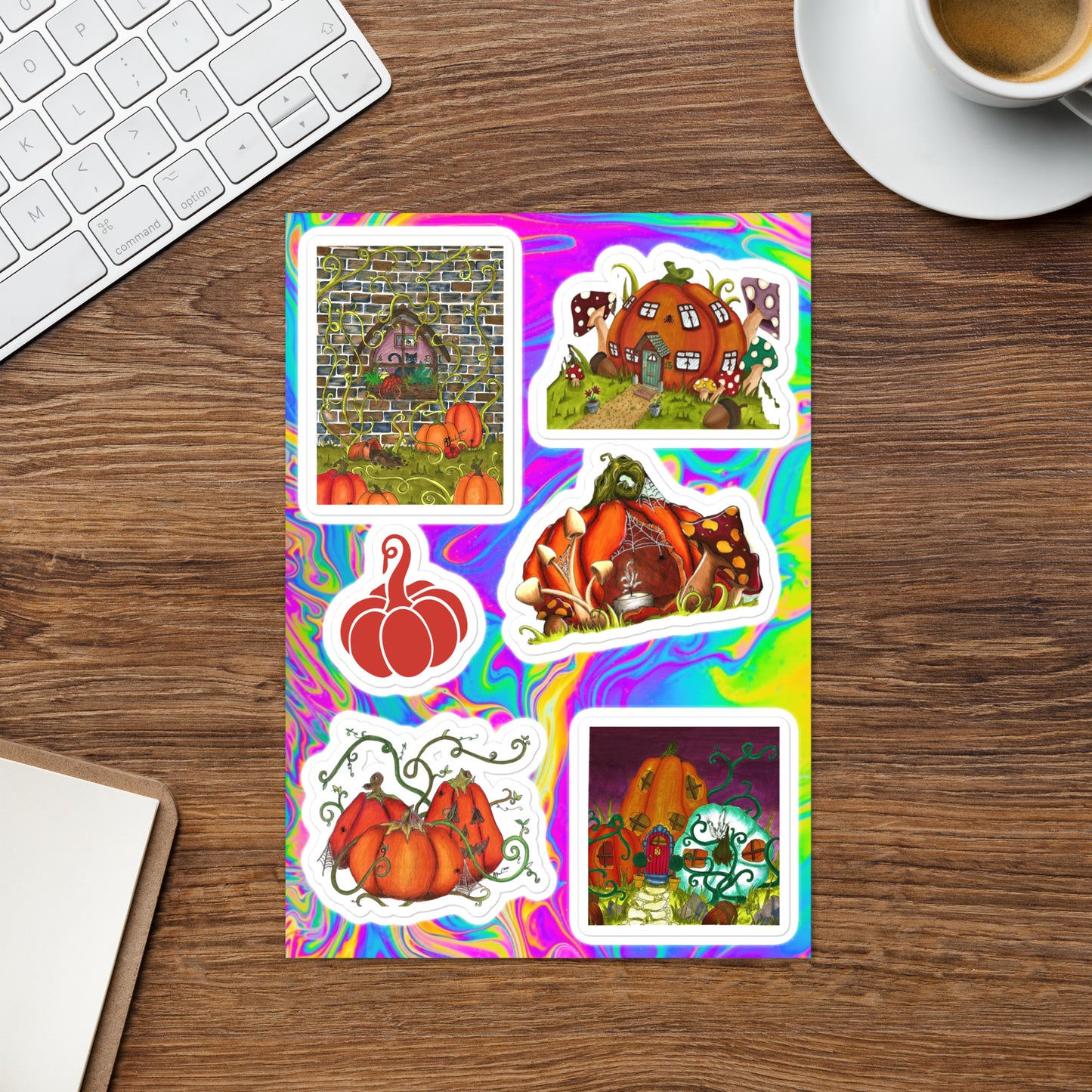 Pumpkin Sticker Sheet