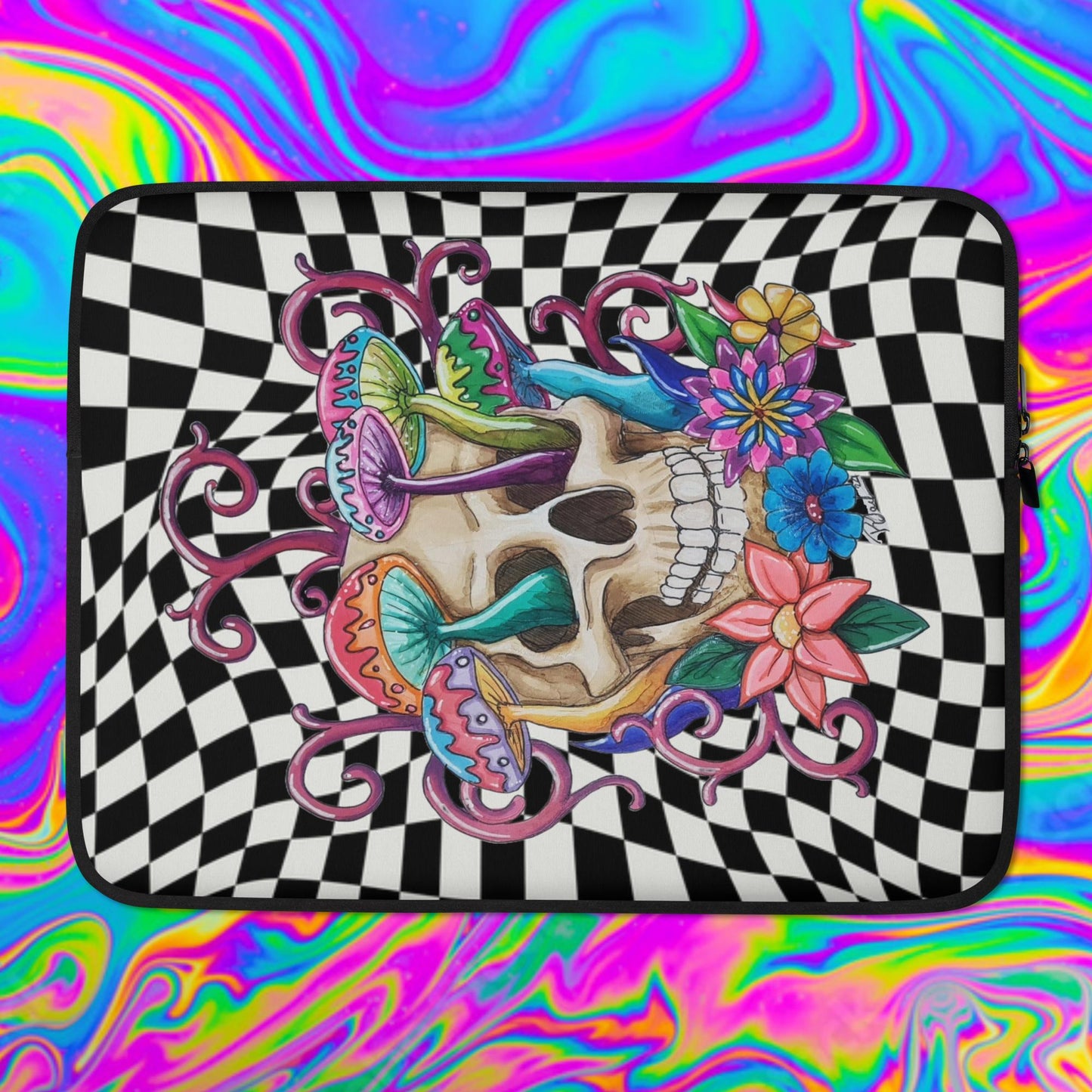 Skull Trip Laptop Sleeve