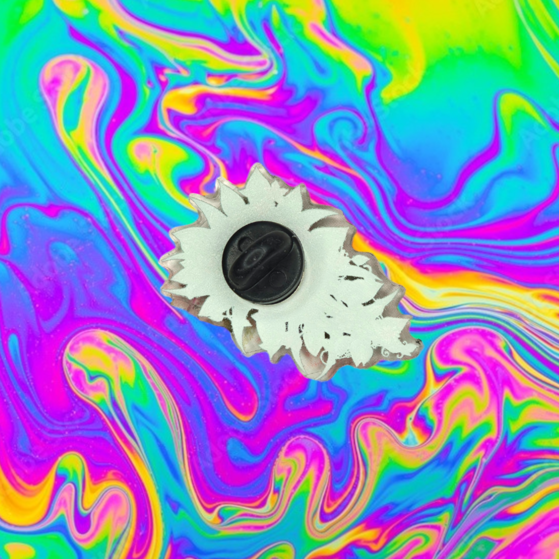 Life after death acrylic pin