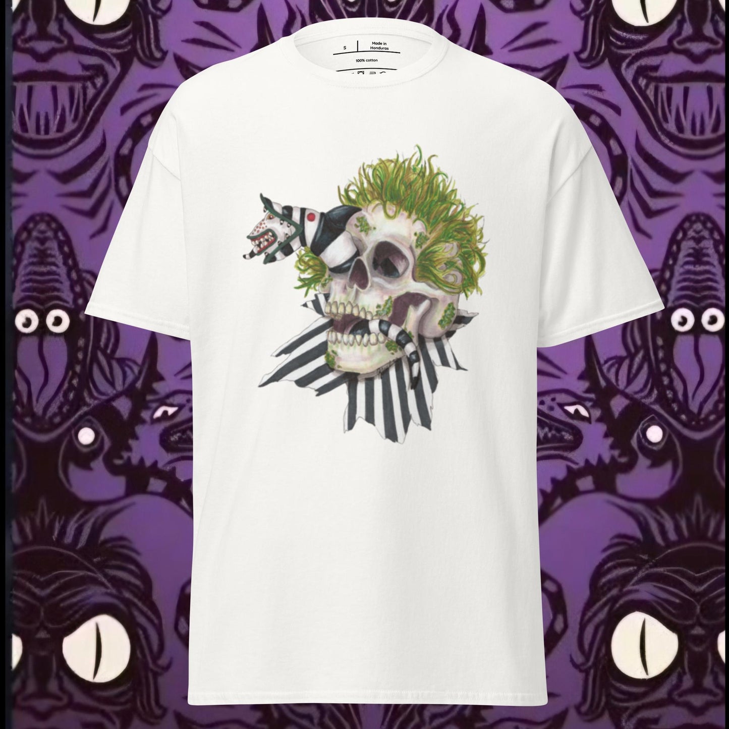 Beetle Skull unisex tee