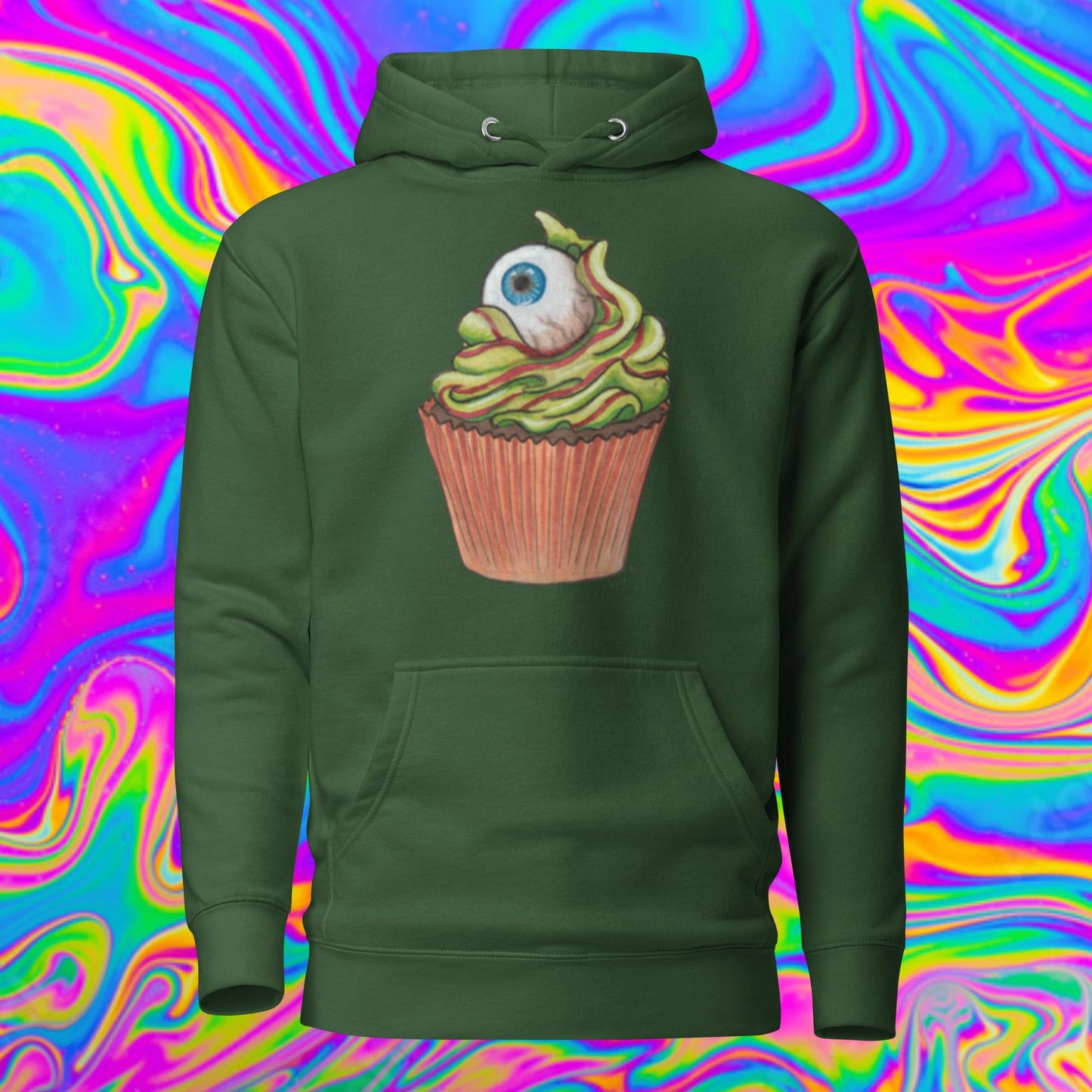 creepy cupcake Hoodie