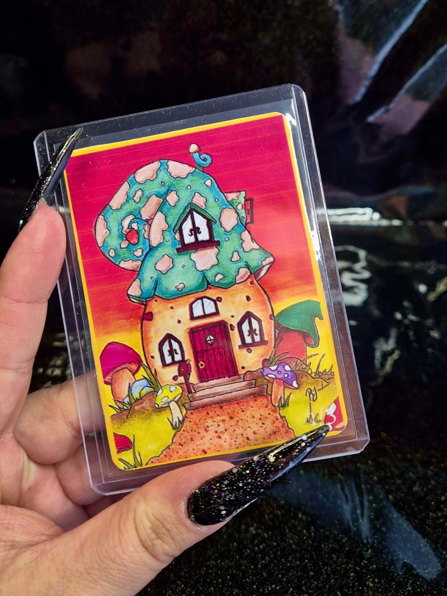 (Limited) ACEO " home by sunset