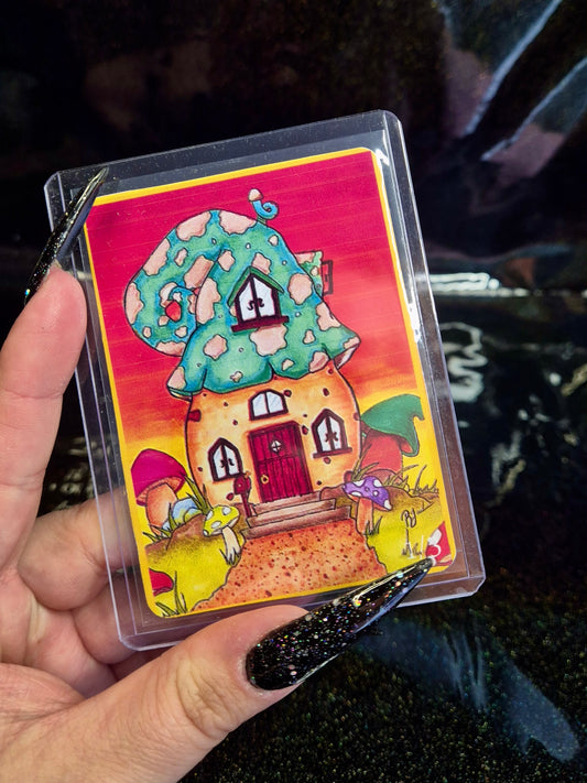 (Limited) ACEO " home by sunset