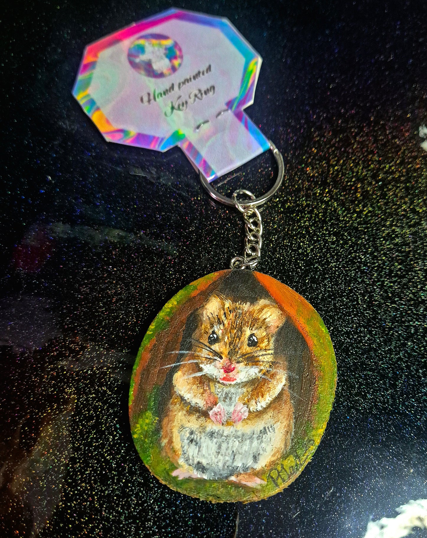 Gerald the mouse keyring