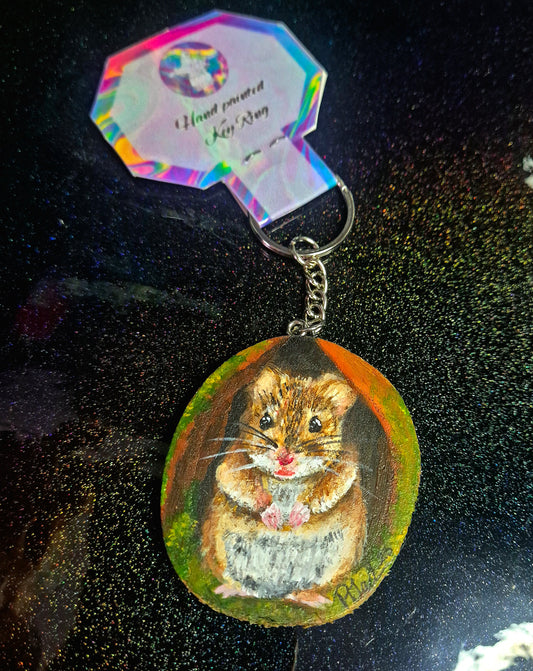 Gerald the mouse keyring