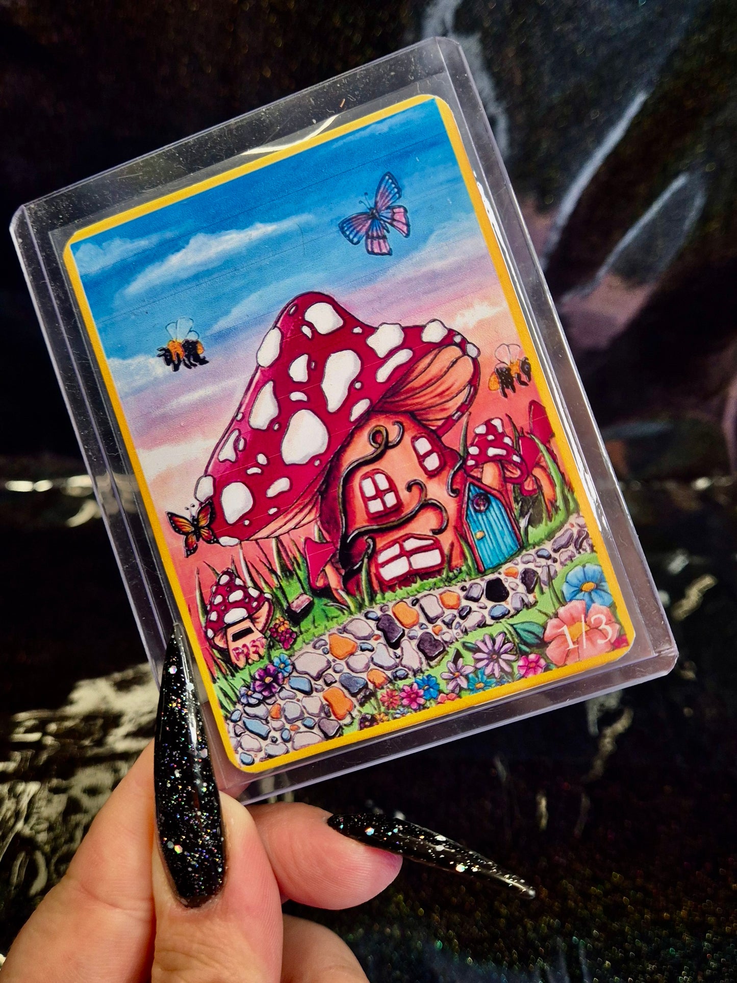 (Limited) ACEO “mushroom cottage”
