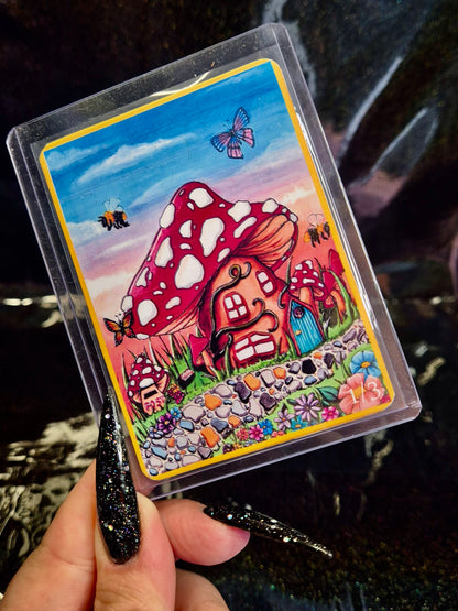 (Limited) ACEO “mushroom cottage”