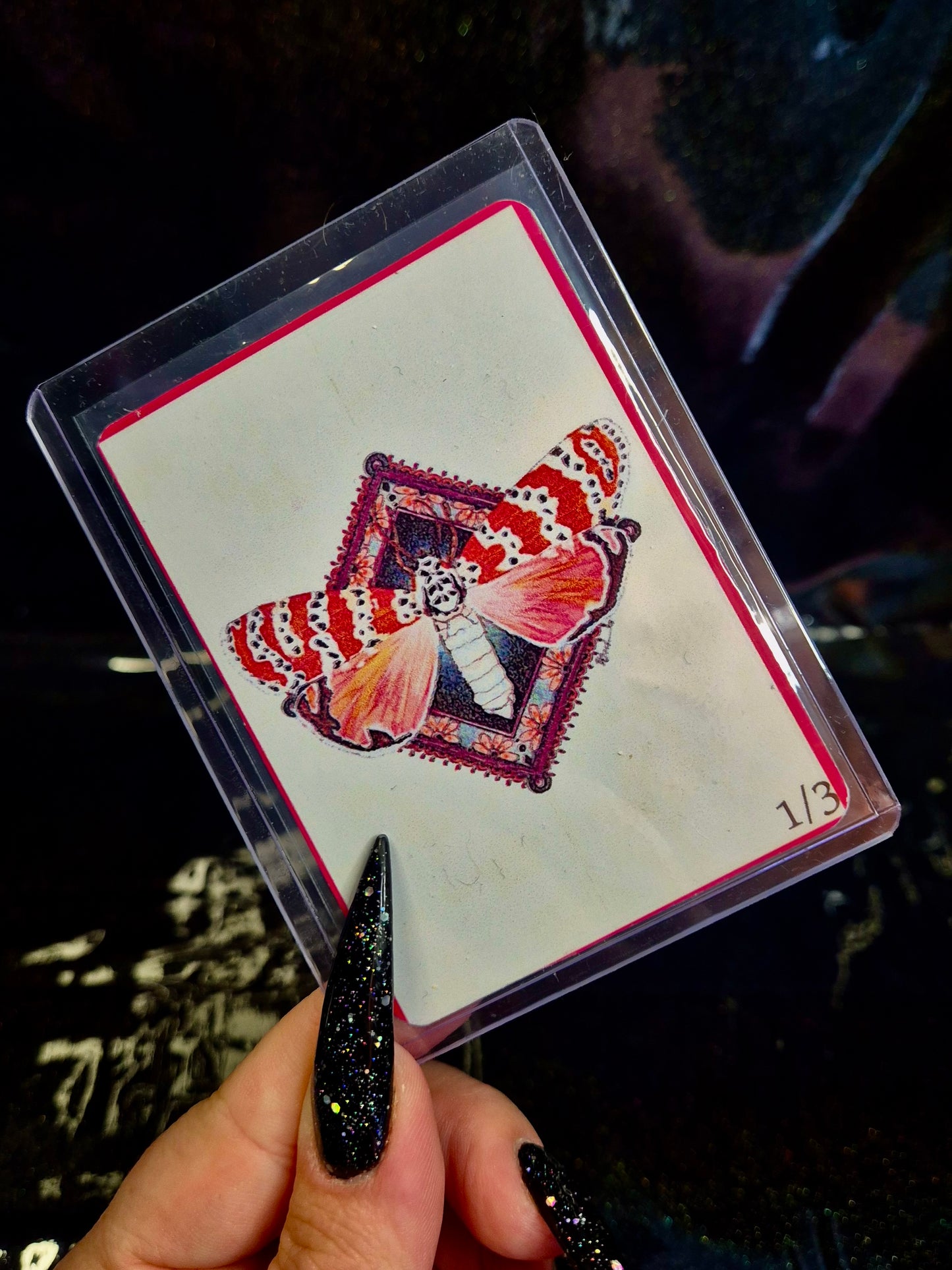 (Limited) ACEO " Bella moth mandala"