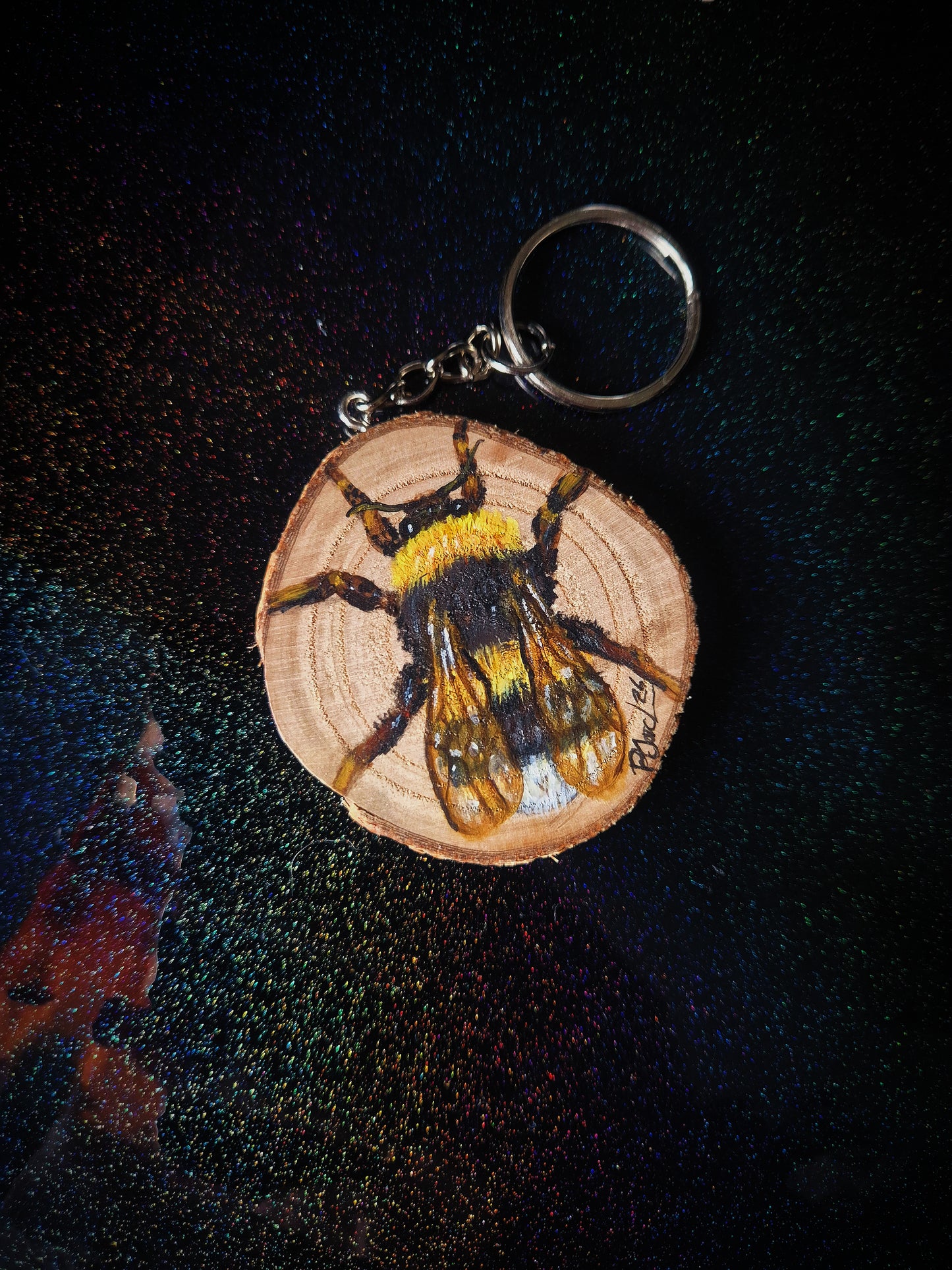Queen Bee Keychain