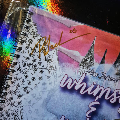 Miss Jackson's Whimsy and wonder colouring book