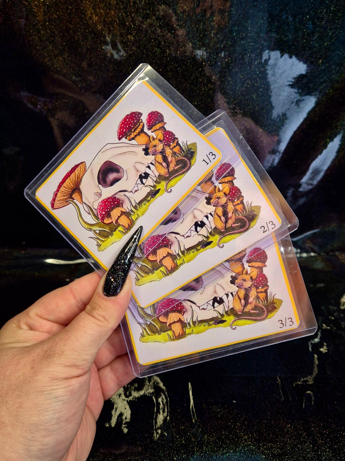 (Limited) ACEO “cat and mouse”