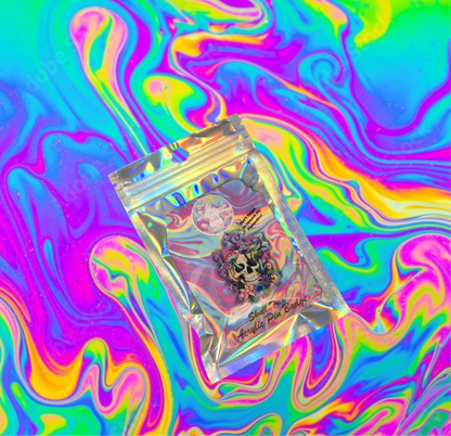 Skull Trip acrylic pin