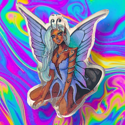 Beautifly acrylic pin