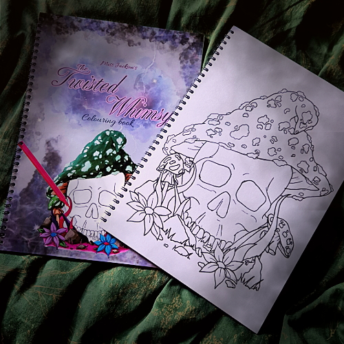 Twisted Whimsy Colouring Book