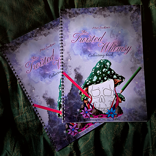Twisted Whimsy Colouring Book