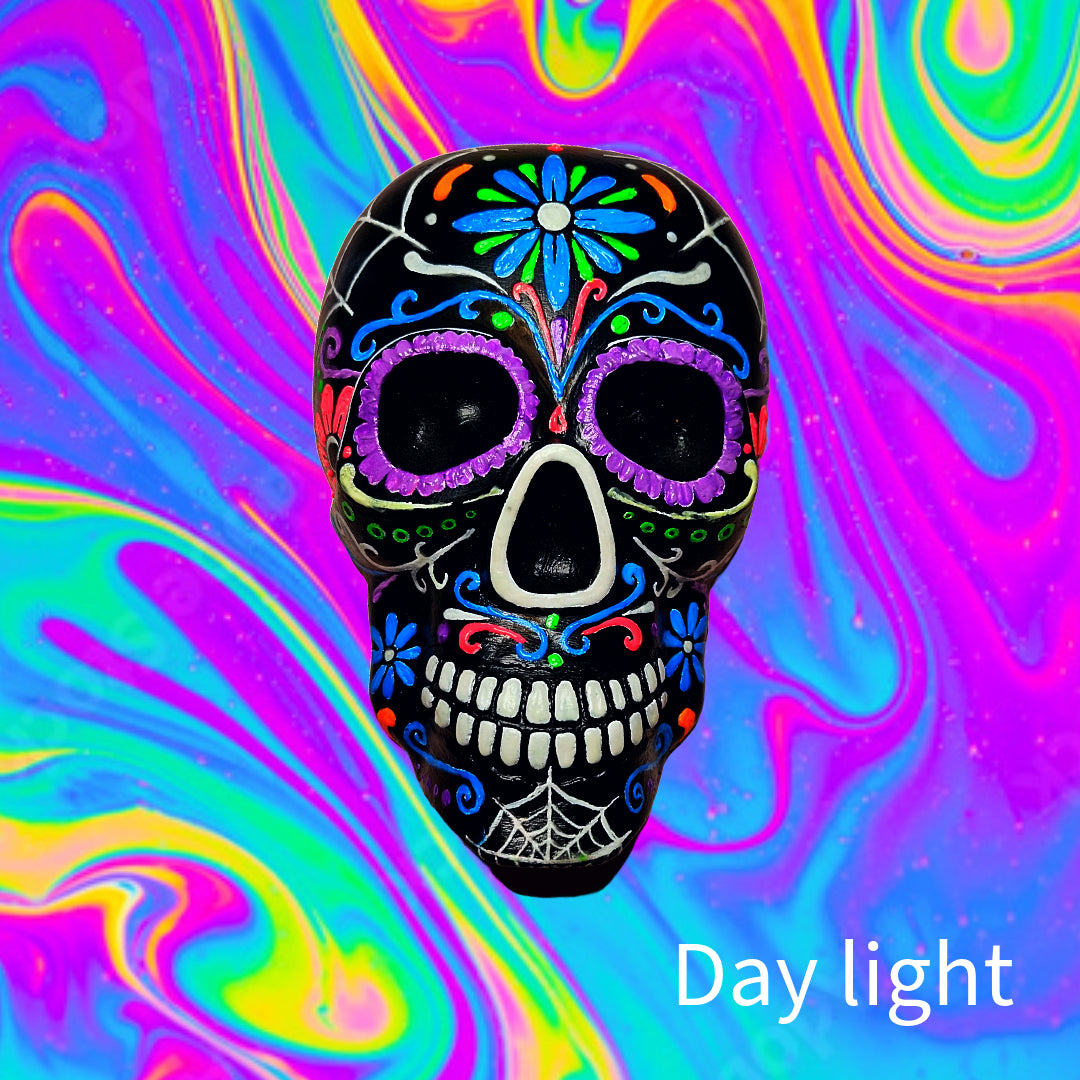 Black sugar skull