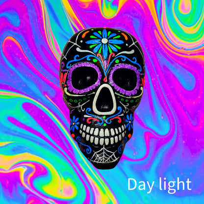 Black sugar skull