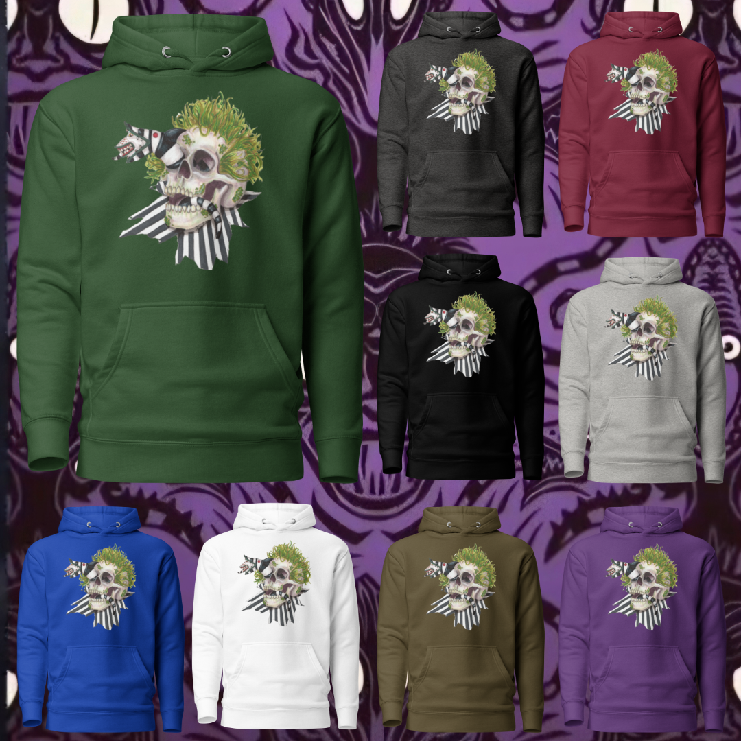 Beetle Skull unisex Hoodie