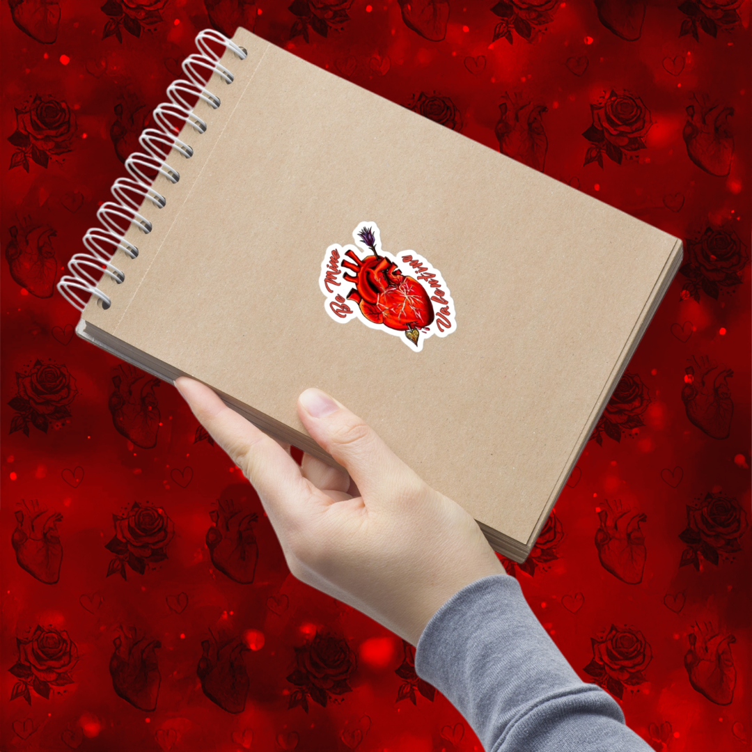 Be Mine Valentine Bubble-free stickers