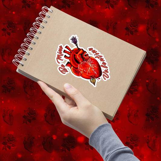 Be Mine Valentine Bubble-free stickers