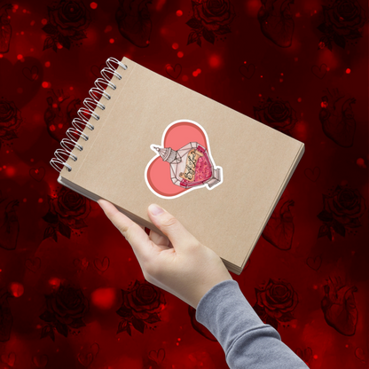 Self love potion with heart Bubble-free stickers