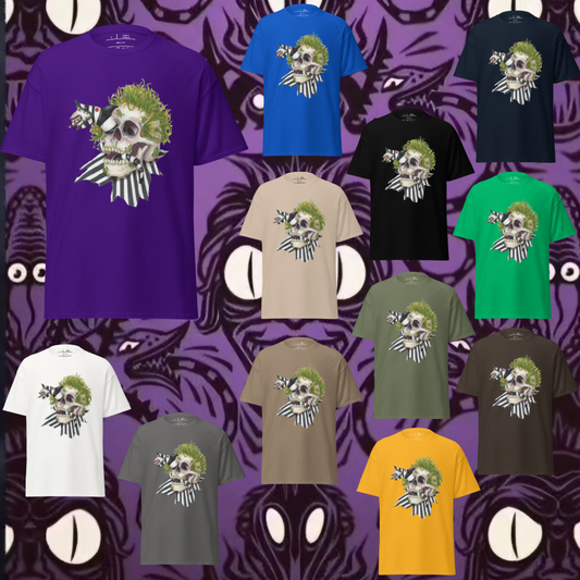 Beetle Skull unisex tee