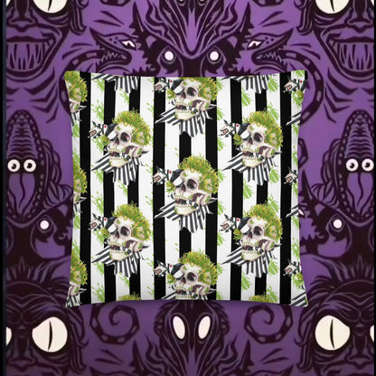 Beetle skull Pillow