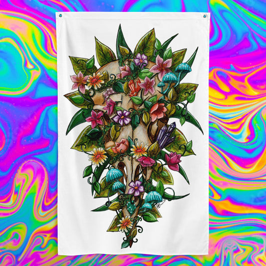 Life after death Fabric print