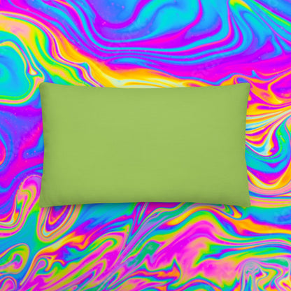BOO! cauldron Premium cushion