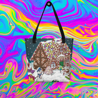 gingerbread winter Tote bag