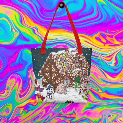 gingerbread winter Tote bag