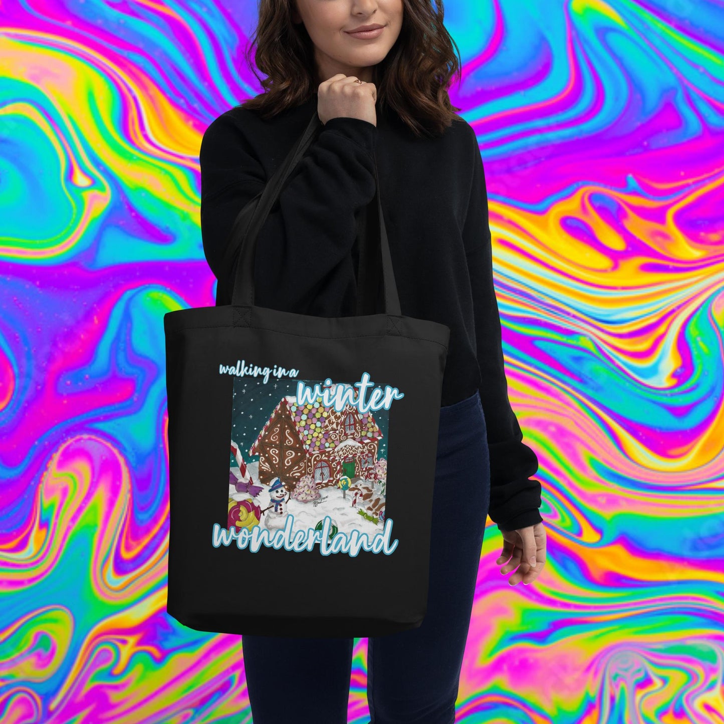 gingerbread winter Eco Tote Bag