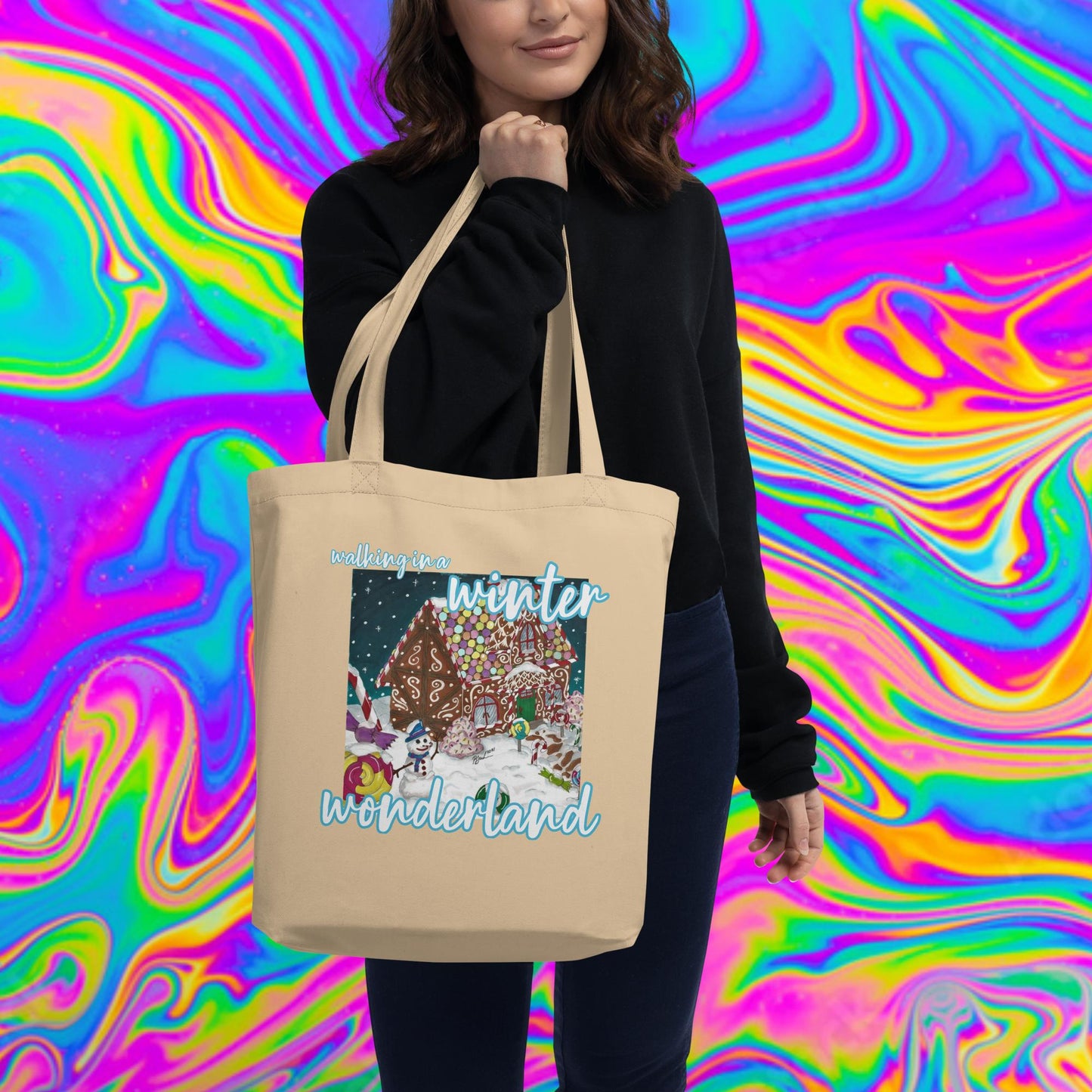 gingerbread winter Eco Tote Bag