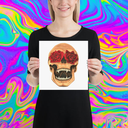 beauty from within skull print