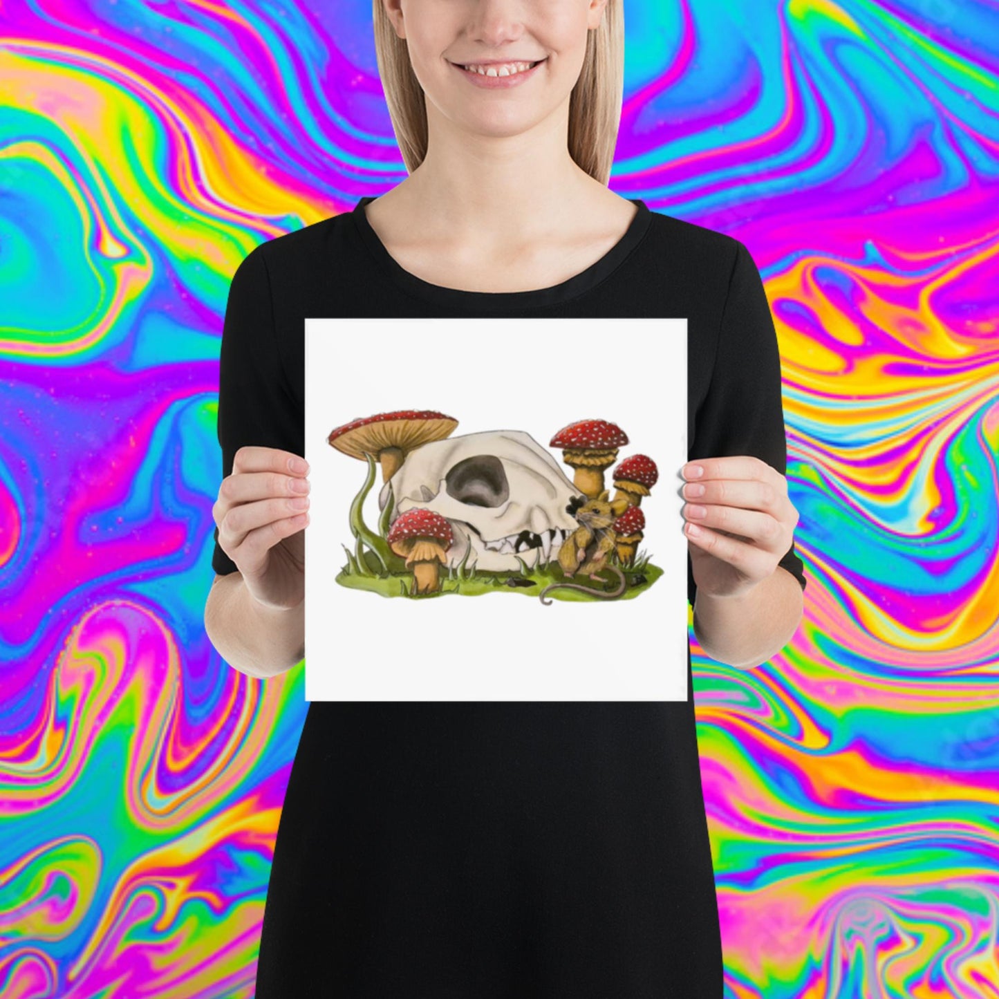 Cat and Mouse Print