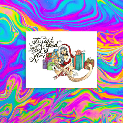 naughty list print