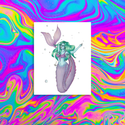 Bubble maid Print