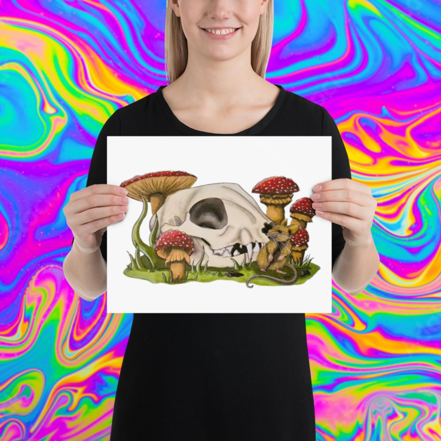 Cat and Mouse Print