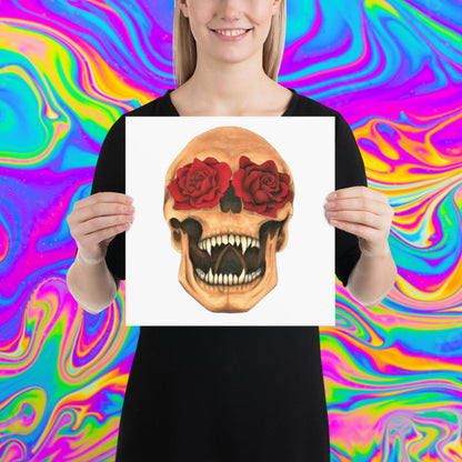 beauty from within skull print