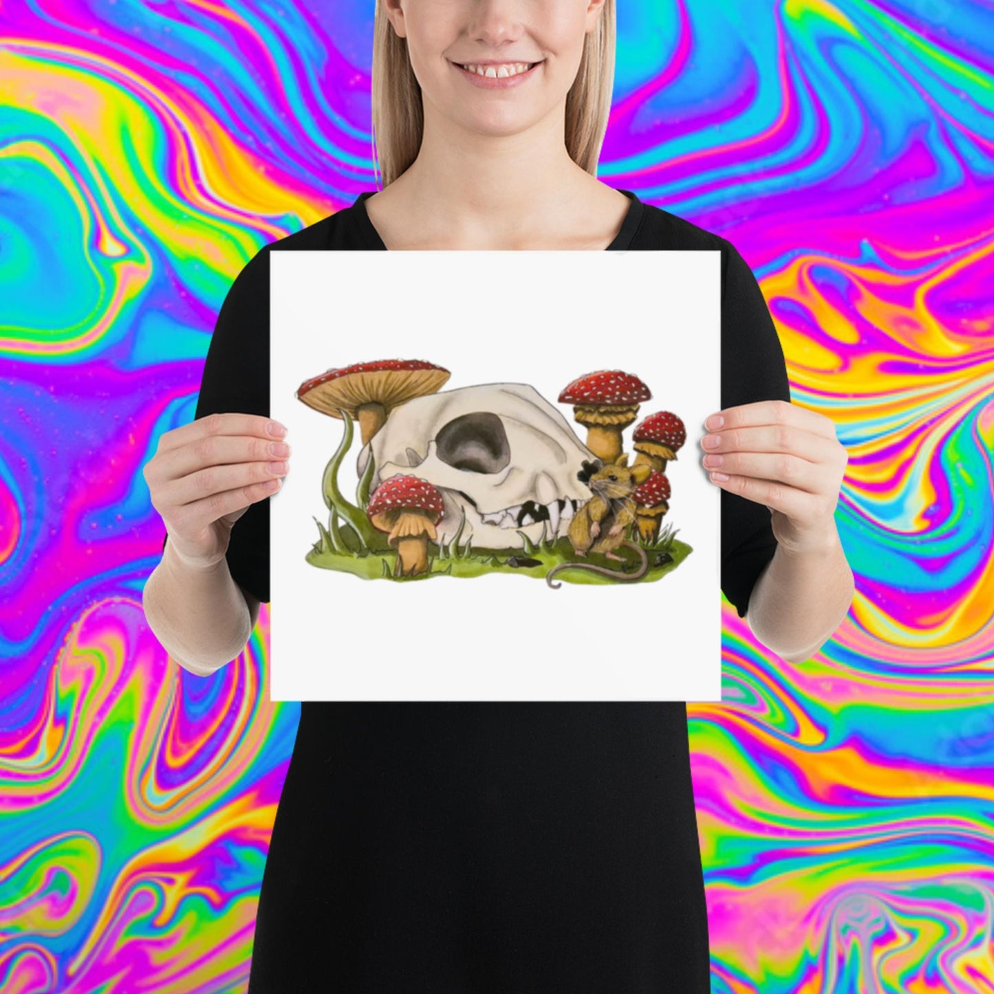 Cat and Mouse Print