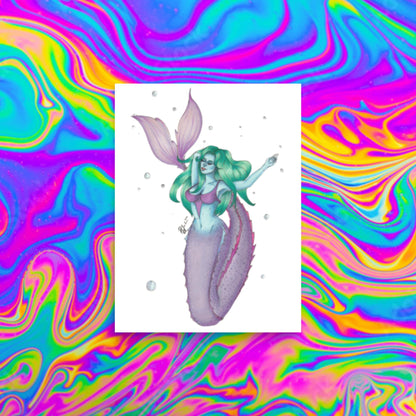 Bubble maid Print