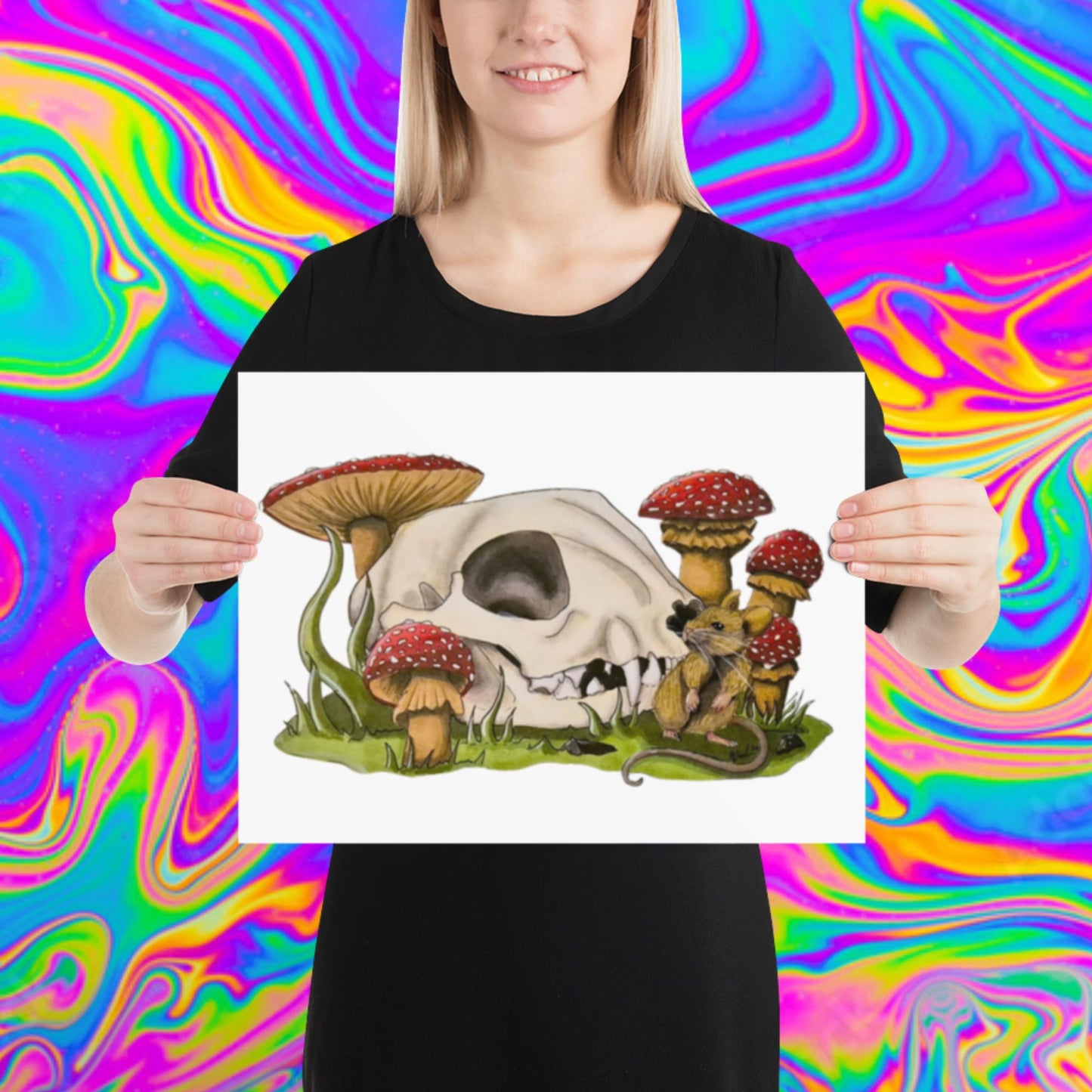 Cat and Mouse Print