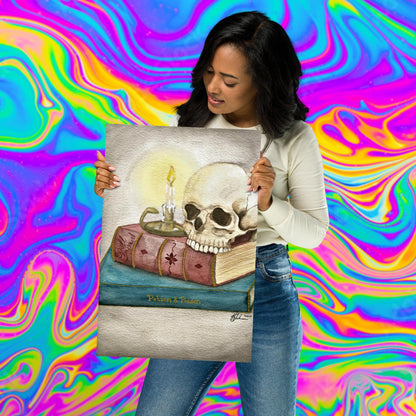 spooky books print
