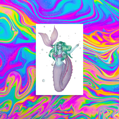 Bubble maid Print