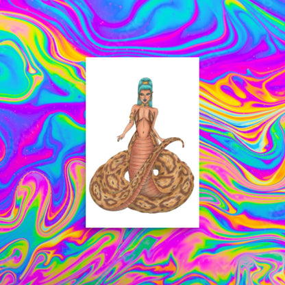 sultry serpent Print