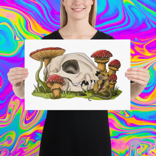 Cat and Mouse Print